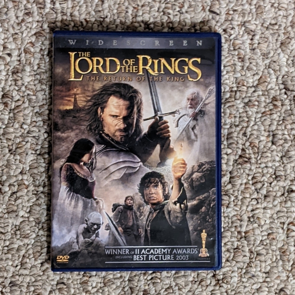 "The Lord of the Rings: The Return of the King" DVD, Widescreen